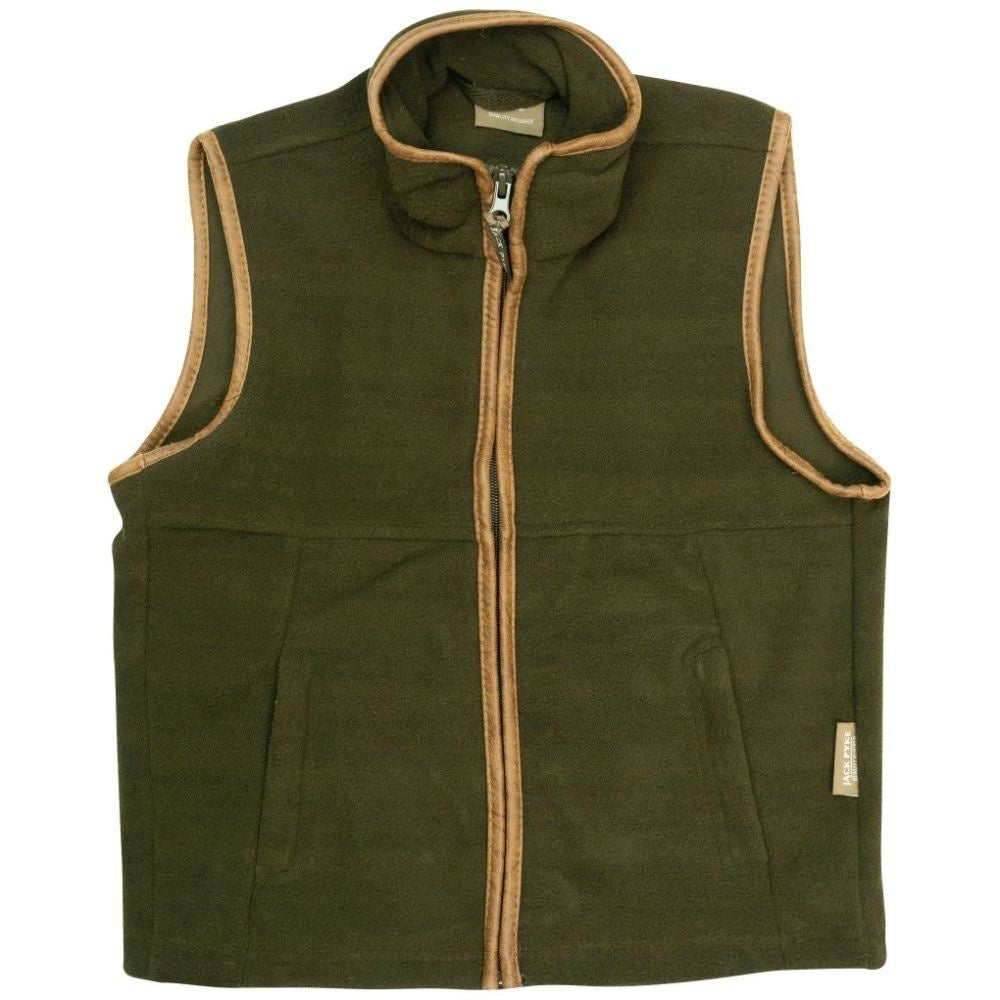 Vesta Fleece Jack Pyke Junior Countryman Dark Olive - Îmbrăcăminte vânătoare - imagine produs Jack Pyke ProTEREN
