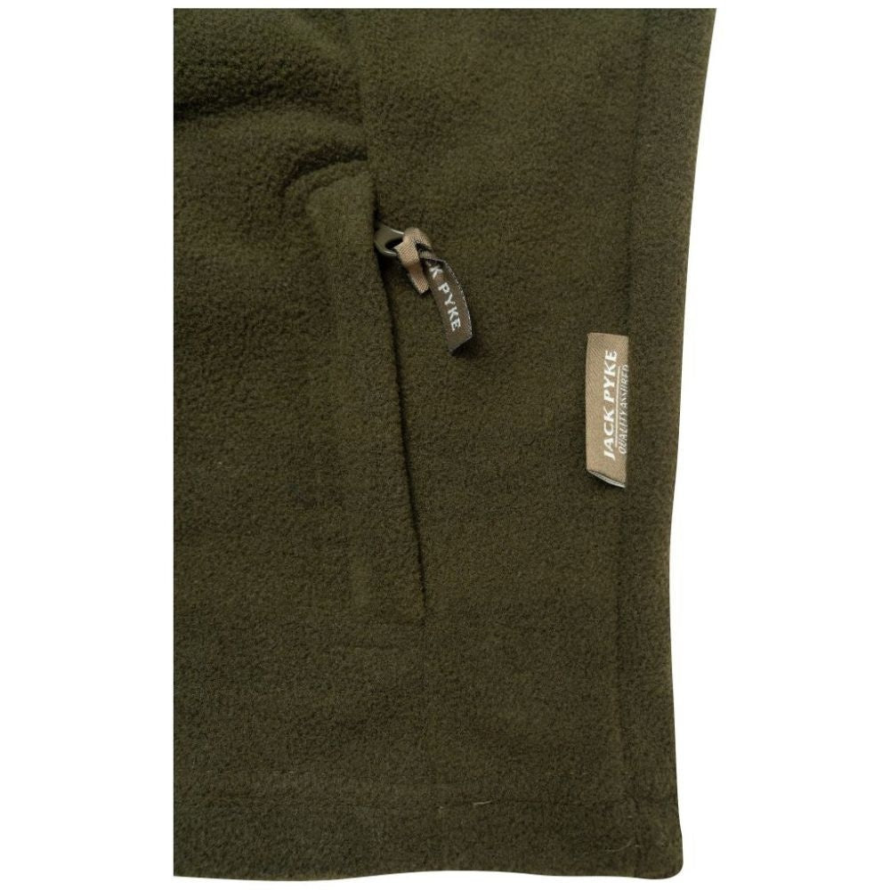 Vesta Fleece Jack Pyke Junior Countryman Dark Olive - Îmbrăcăminte vânătoare - imagine 2 Jack Pyke ProTEREN