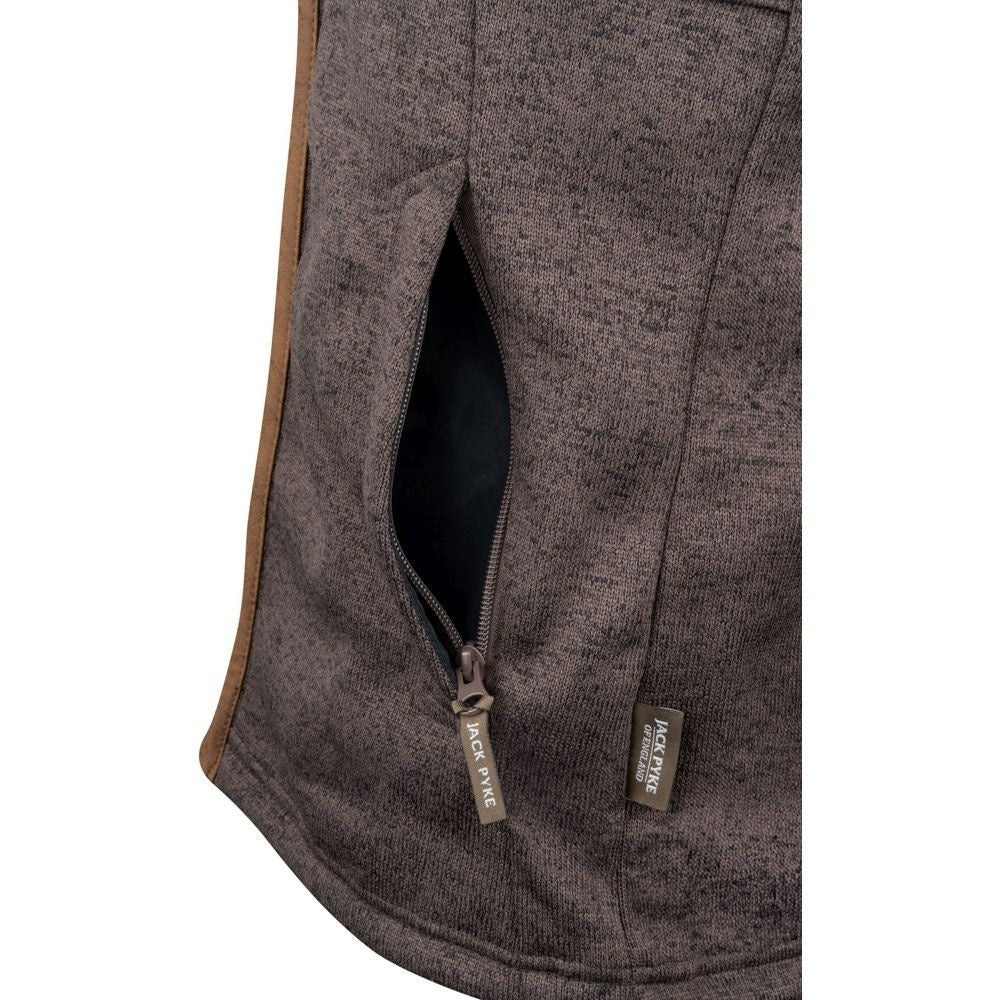Vestă Fleece Jack Pyke Melange – Maro - Îmbrăcăminte vânătoare - imagine 3 Jack Pyke ProTEREN