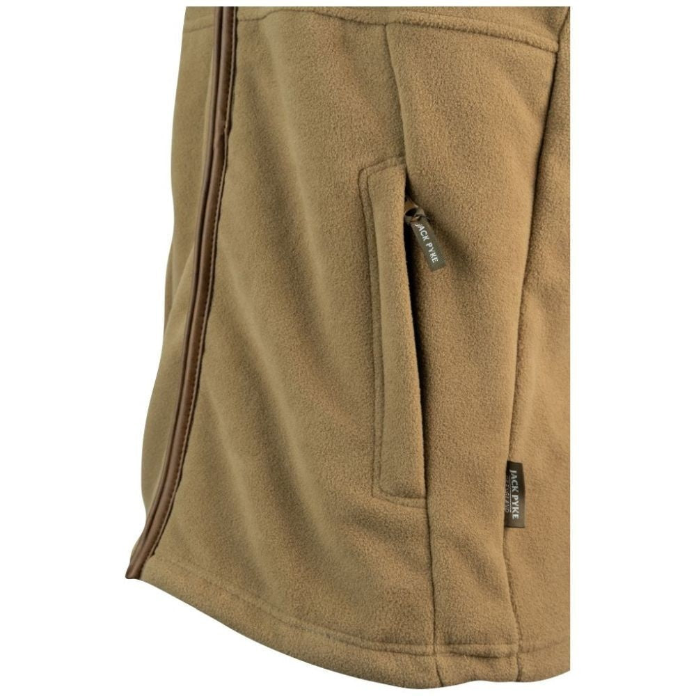 Vestă Jack Pyke Countryman Fleece Gilet, Culoare Bej - Îmbrăcăminte vânătoare - imagine 5 Jack Pyke ProTEREN