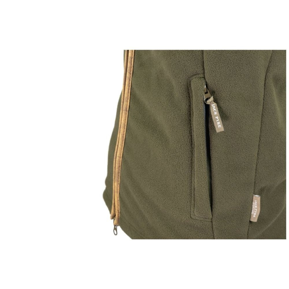 Vestă Jack Pyke Countryman Fleece Gilet, Oliv Închis - Îmbrăcăminte vânătoare - imagine 2 Jack Pyke ProTEREN