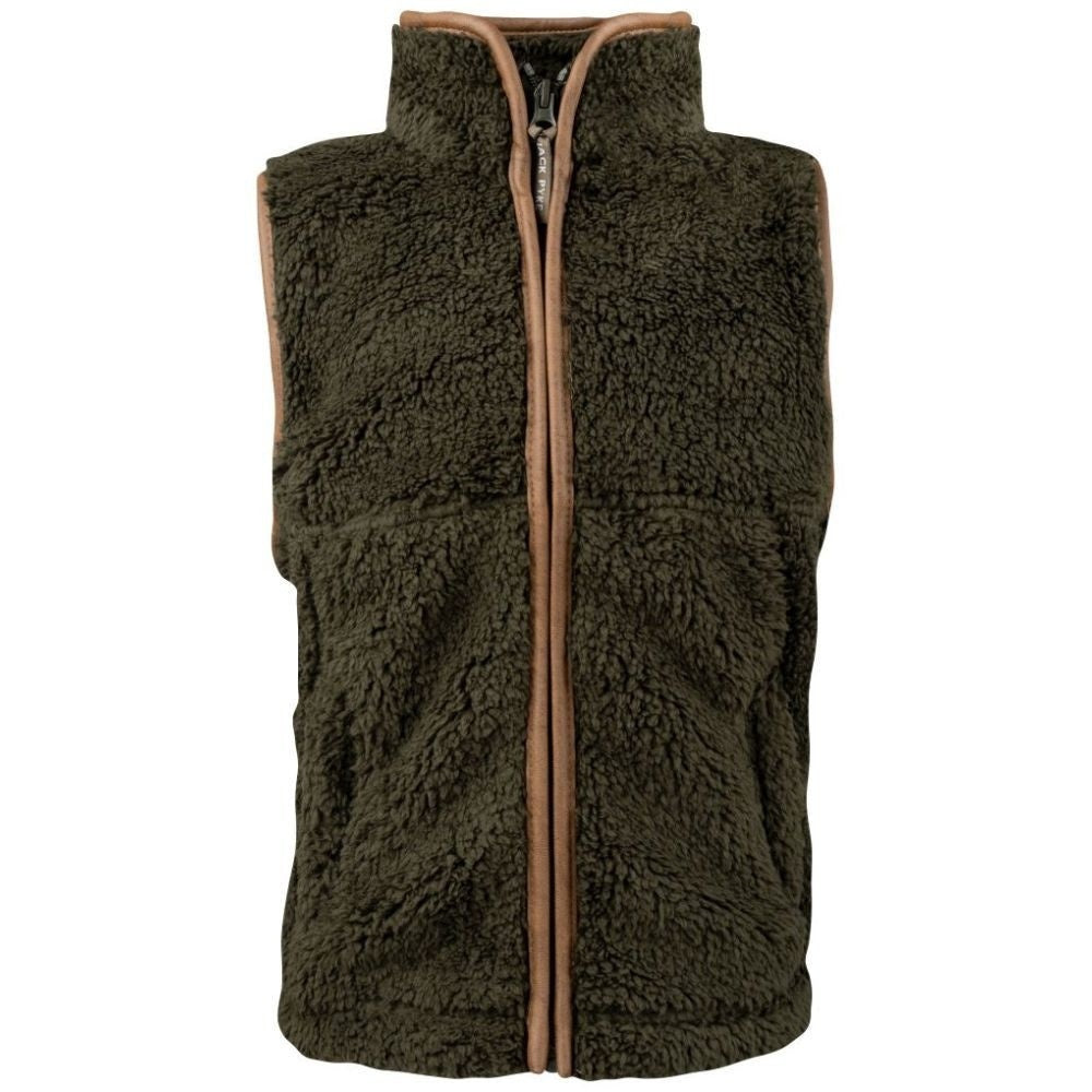 Vestă Jack Pyke Junior Sherpa Fleece, Culoare Oliv Închis - Îmbrăcăminte vânătoare - imagine produs Jack Pyke ProTEREN