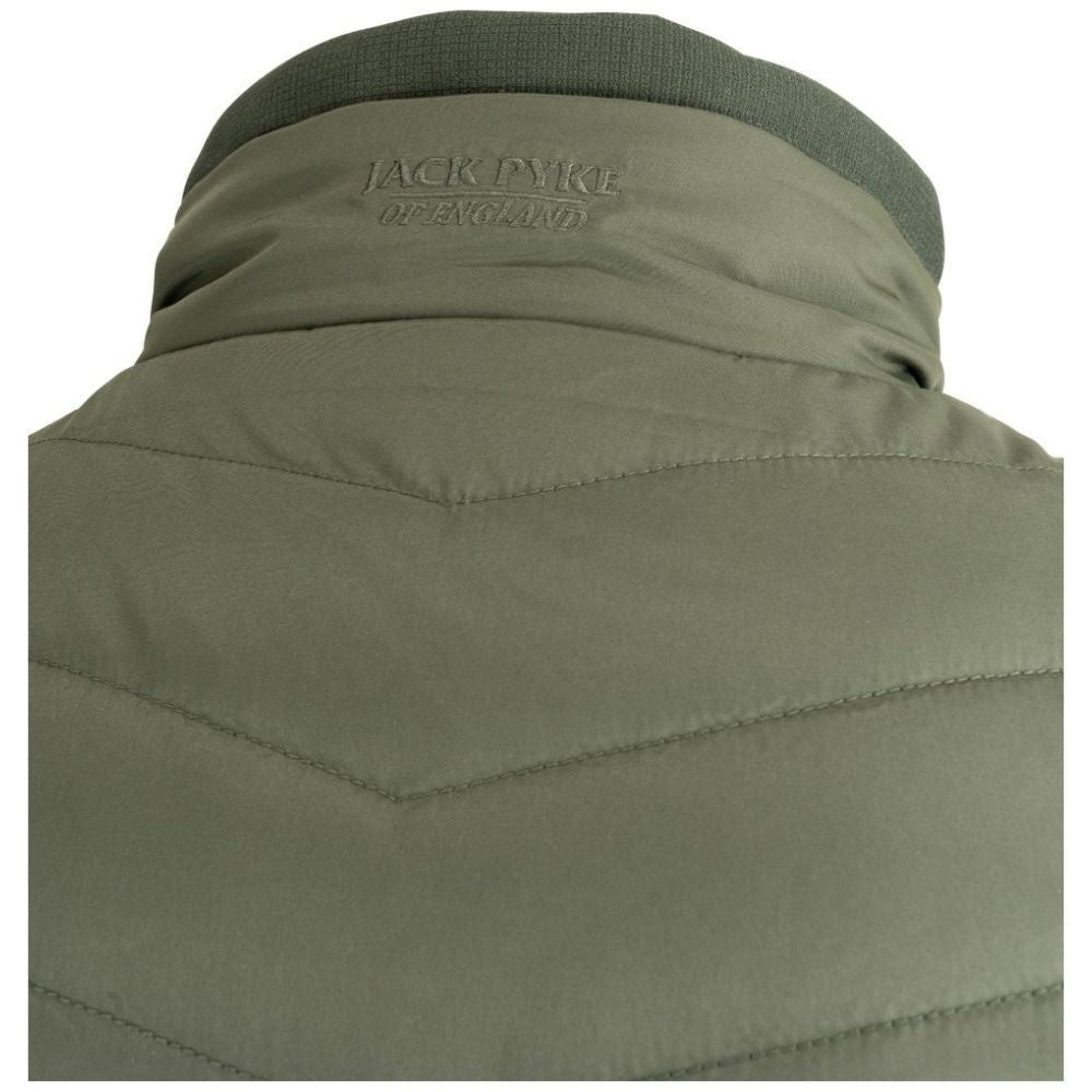 Vesta Matlasata Fleece Jack Pyke Hybrid, Culoare Verde - Îmbrăcăminte vânătoare - imagine 7 Jack Pyke ProTEREN